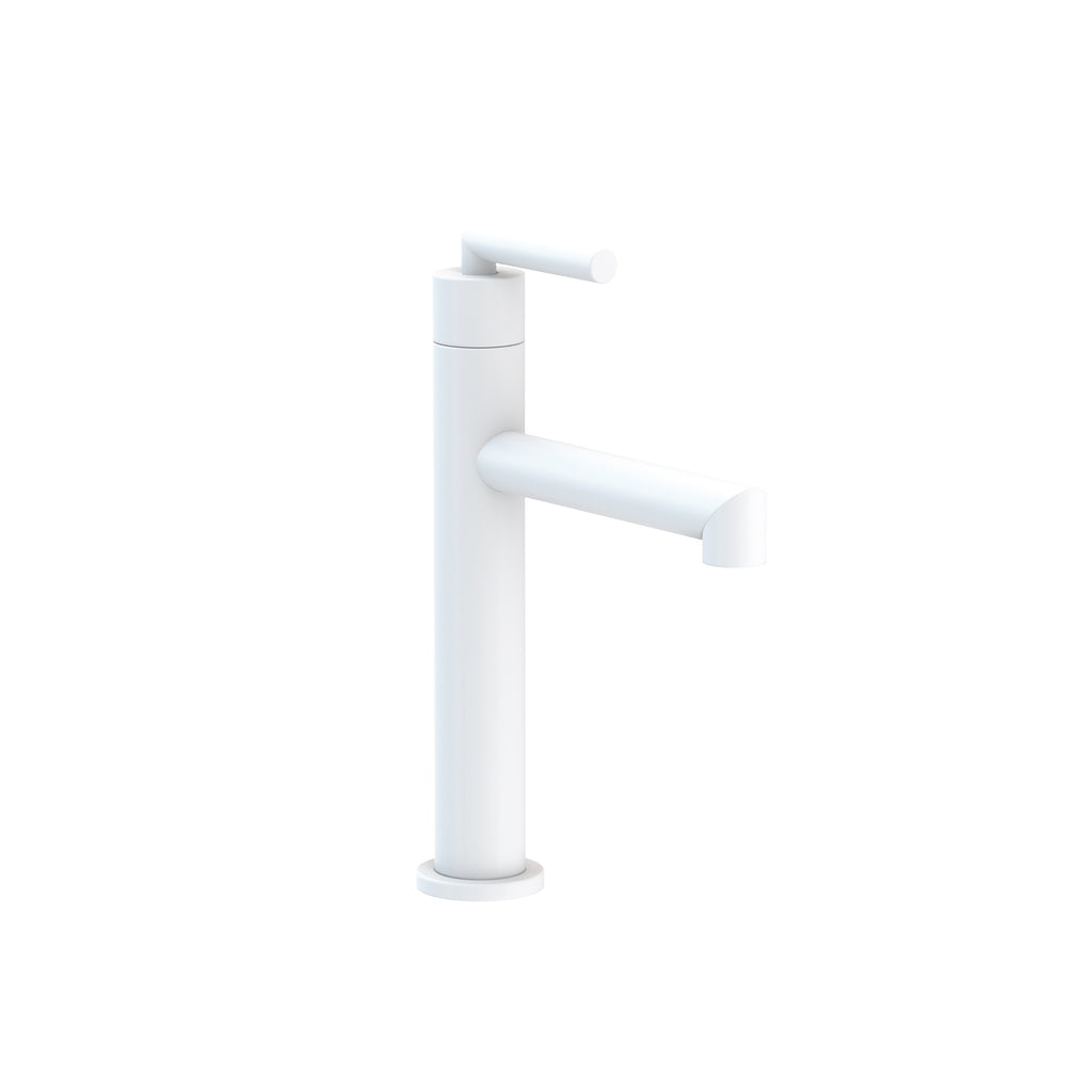 Newport Brass Pavani 2493 — Llave de Lavabo Monomando de Un Orificio — Blanco Mate