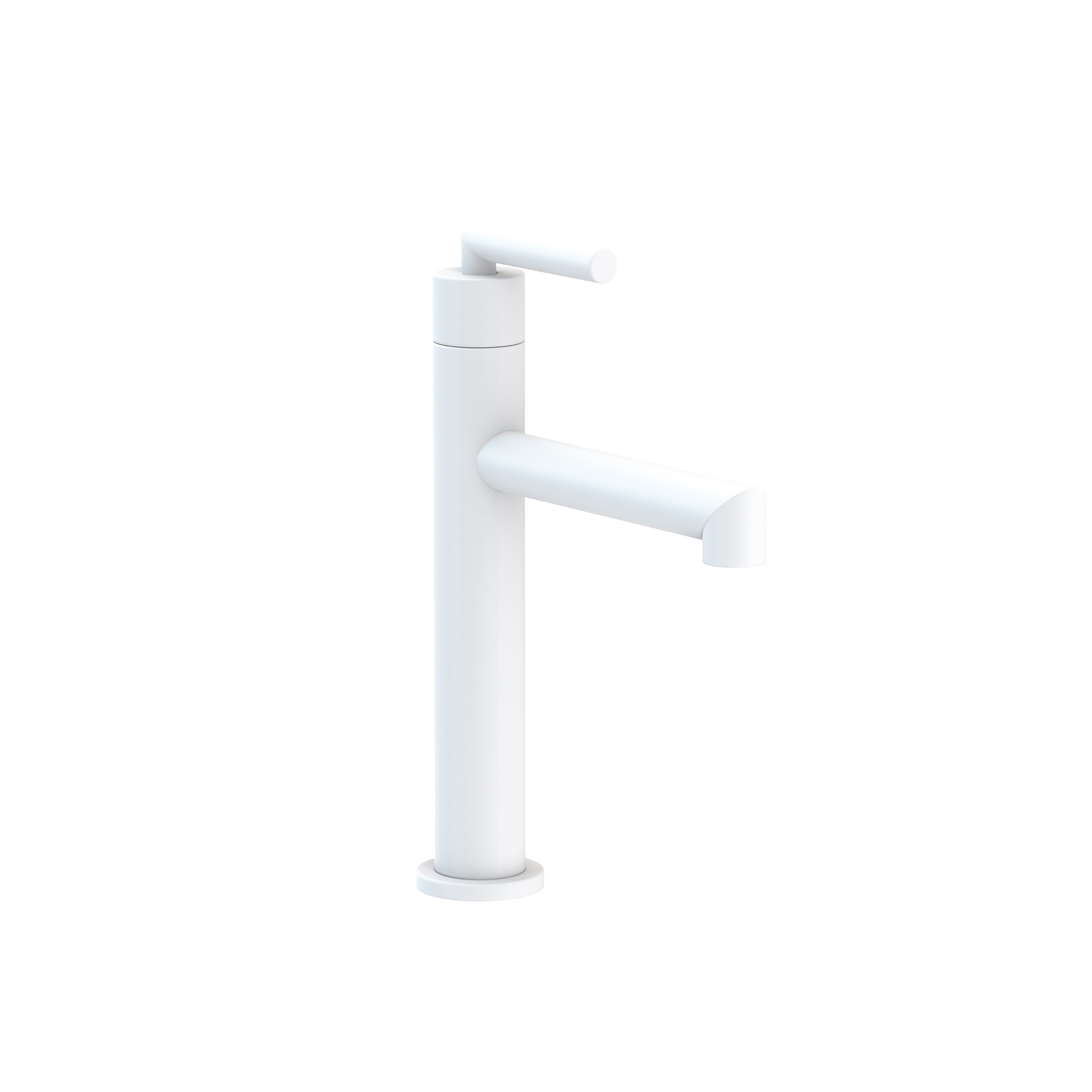 Newport Brass Pavani 2493 — Llave de Lavabo Monomando de Un Orificio — Blanco Mate