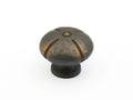 Schaub Perilla Siena Redonda, 1-3/8" diám. — Bronce Antiguo