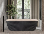 MTI Bowie™ bañera independiente de SculptureStone — vista de producto