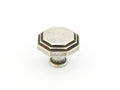 Schaub Perilla Firenza Octagonal Call, 1-1/8" diám. — Plata