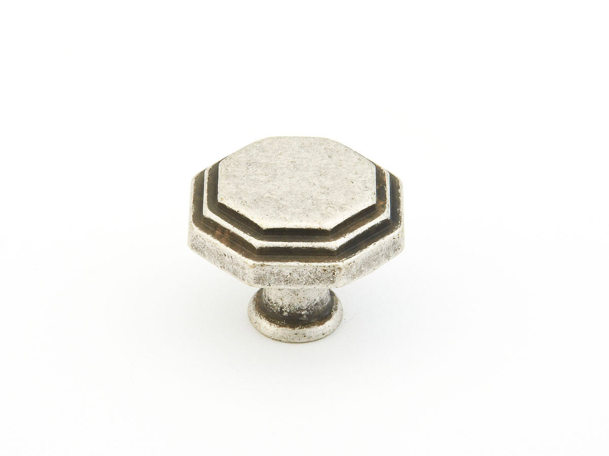 Schaub Perilla Firenza Octagonal Call, 1-1/8" diám. — Plata