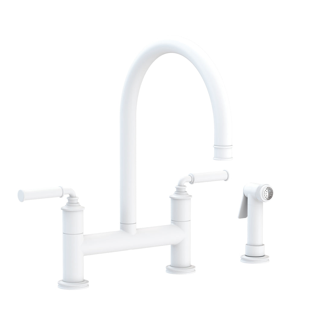Newport Brass Taft 2940-5413 — vista de producto — Blanco Mate