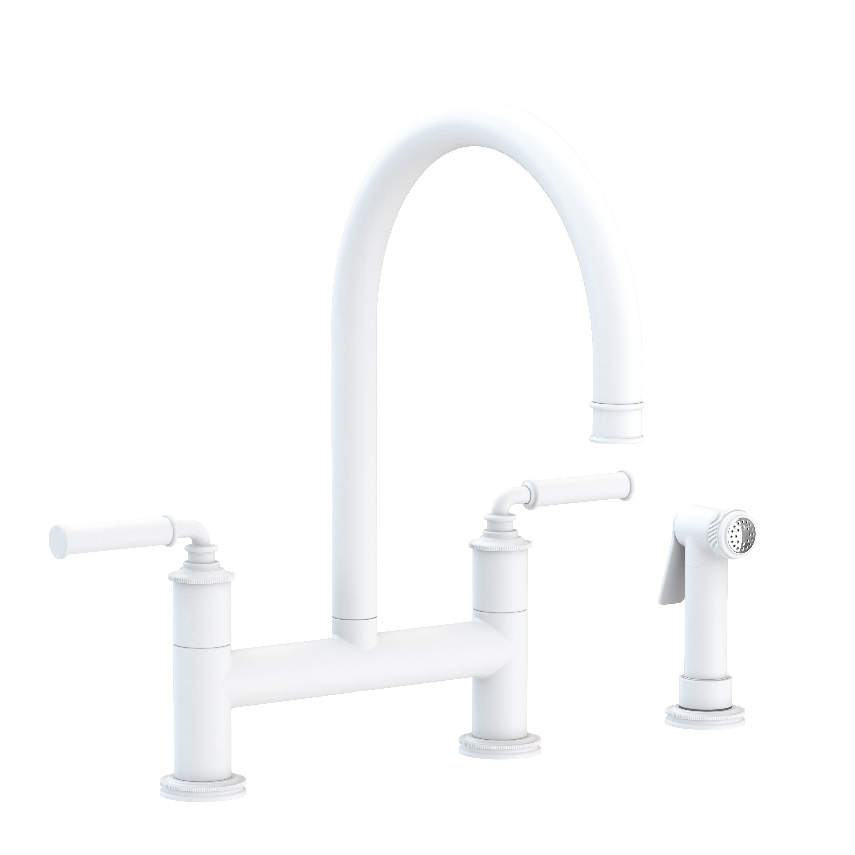 Newport Brass Taft 2940-5413 — vista de producto — Blanco Mate