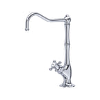 Rohl Acqui Mezcladora Filtradora de Cocina - Manija de Cruz - Cromo Pulido