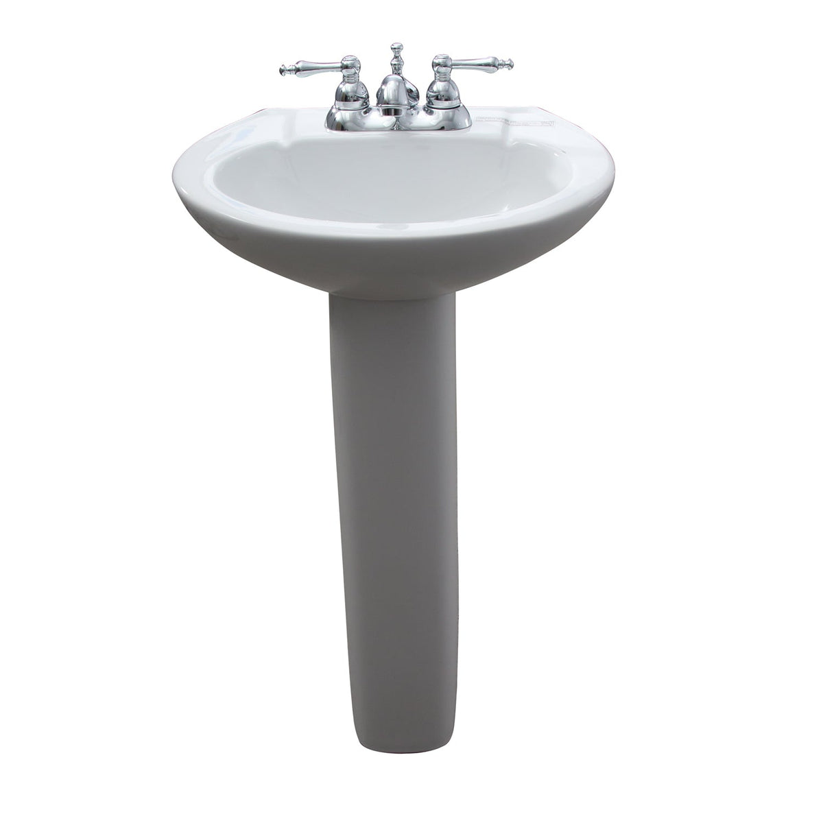 Barclay Hampshire 450 — Lavabo con Pedestal de Cerámica — imagen 1