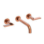 Newport Brass Pavani 3-2481 — Llave de Lavabo de Pared — Cobre Antiguo