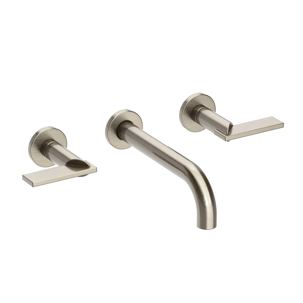 Newport Brass Pavani 3-2481 — Llave de Lavabo de Pared — Níquel Antiguo
