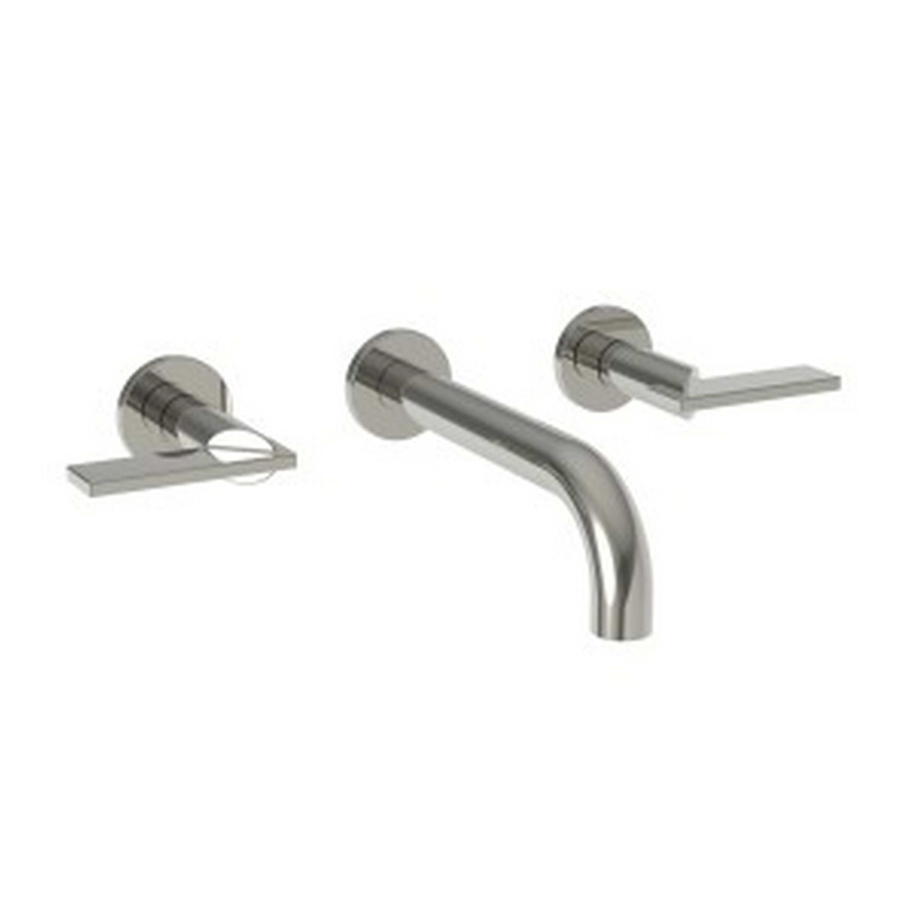 Newport Brass Pavani 3-2481 — Llave de Lavabo de Pared — Níquel Pulido (PVD)