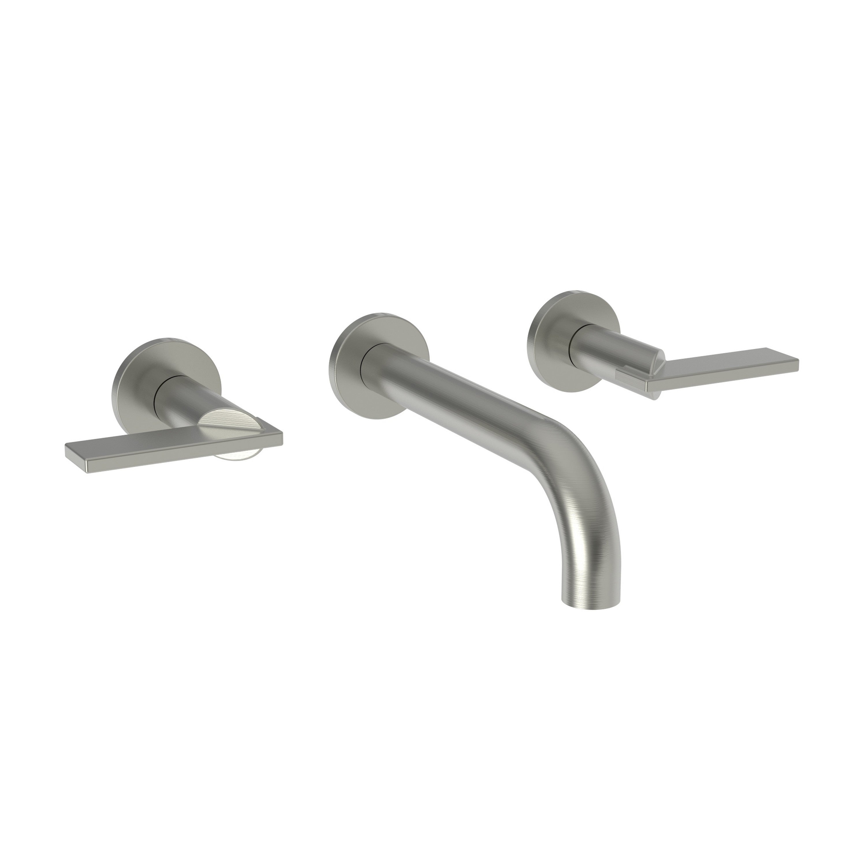 Newport Brass Pavani 3-2481 — Llave de Lavabo de Pared — Níquel Satinado (PVD)
