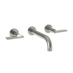 Newport Brass Pavani 3-2481 — Llave de Lavabo de Pared — Níquel Pulido (Natural)
