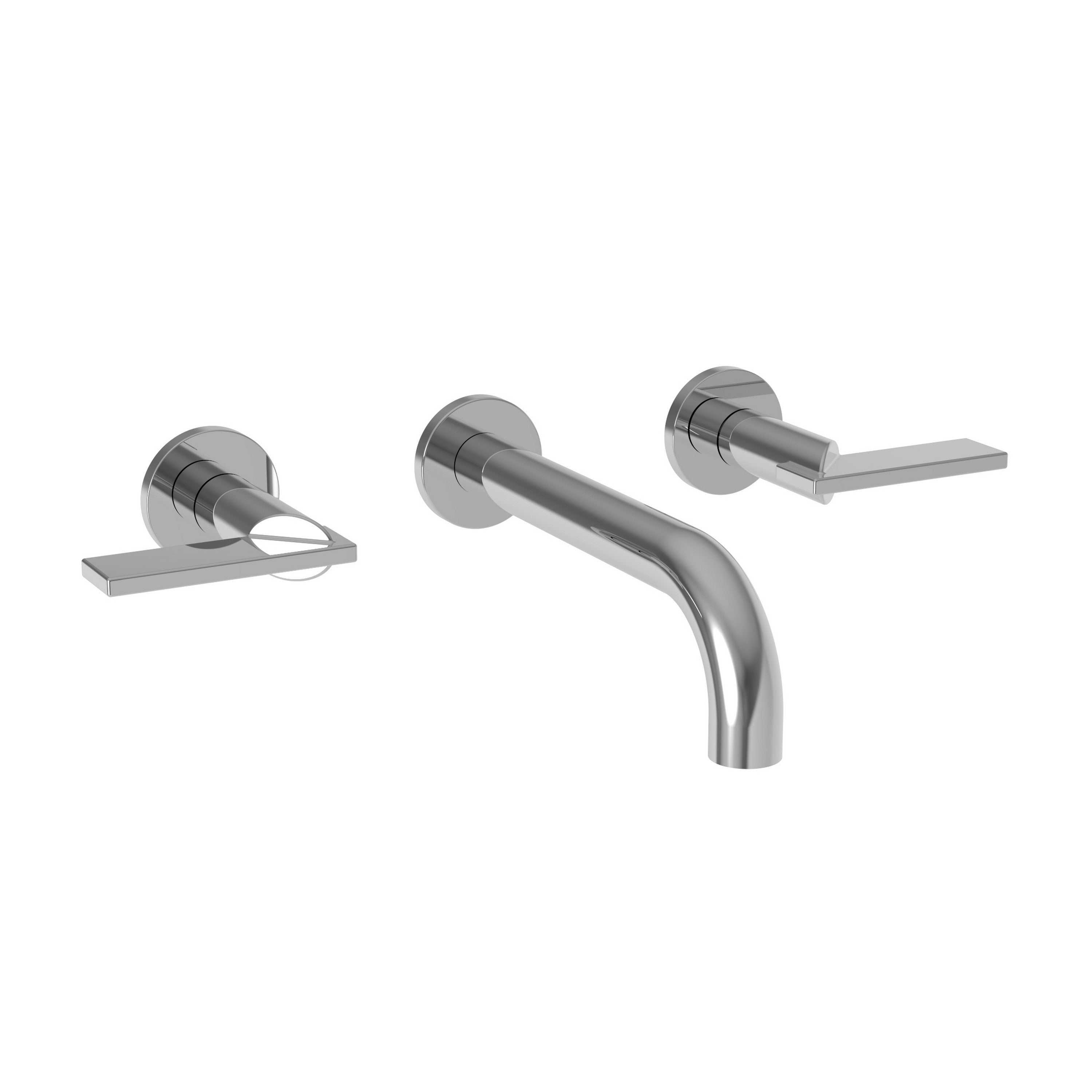 Newport Brass Pavani 3-2481 — Llave de Lavabo de Pared — Cromo Pulido