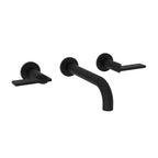 Newport Brass Pavani 3-2481 — Llave de Lavabo de Pared — Negro Mate