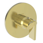 Newport Brass Pavani 3-2484TR — Placa Termostática Redonda de 3/4" — Latón Forever (PVD)