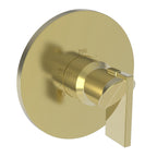 Newport Brass Pavani 3-2484TR — Placa Termostática Redonda de 3/4" — Latón sin Laca (Living)