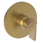 Newport Brass Pavani 3-2484TR — Placa Termostática Redonda de 3/4" — Bronce Satinado (PVD)