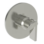 Newport Brass Pavani 3-2484TR — Placa Termostática Redonda de 3/4" — Níquel Pulido (Natural)