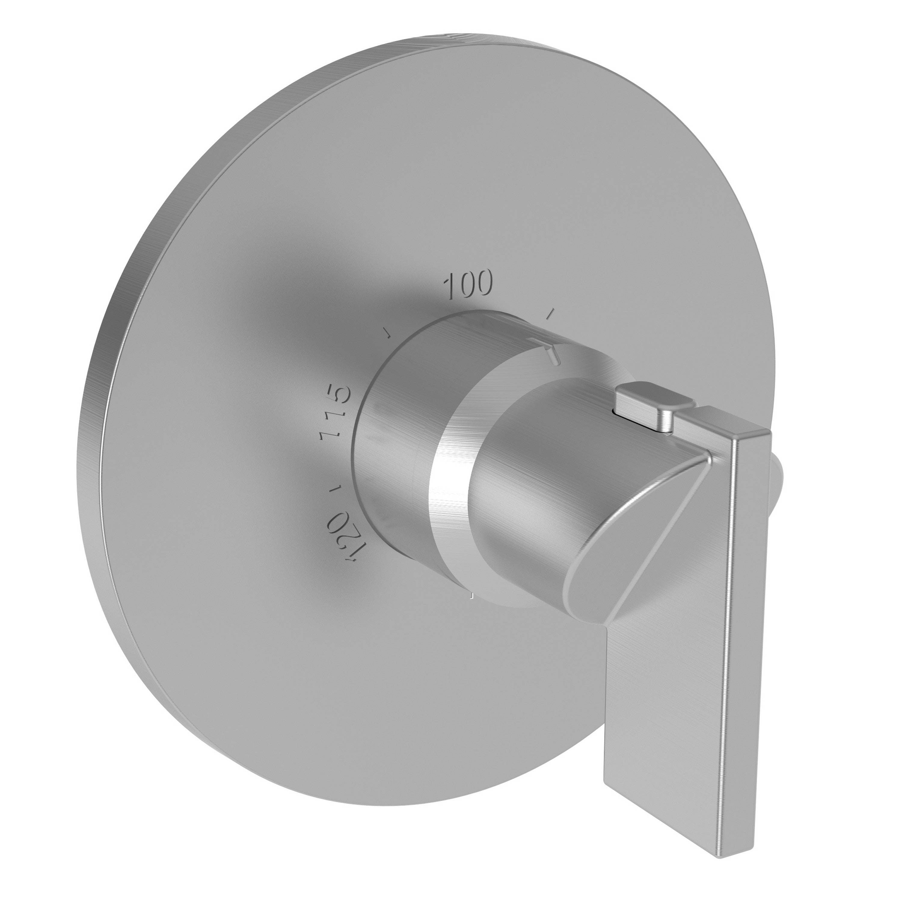 Newport Brass Pavani 3-2484TR — Placa Termostática Redonda de 3/4" — Acero Inoxidable (PVD)