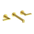 Newport Brass Pavani 3-2491 — Llave de Lavabo de Pared — Latón Satinado (PVD)