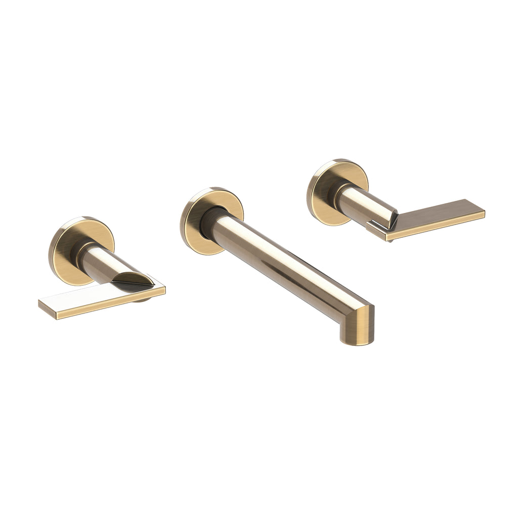 Newport Brass Pavani 3-2491 — Llave de Lavabo de Pared — Latón Antiguo