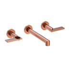 Newport Brass Pavani 3-2491 — Llave de Lavabo de Pared — Cobre Antiguo
