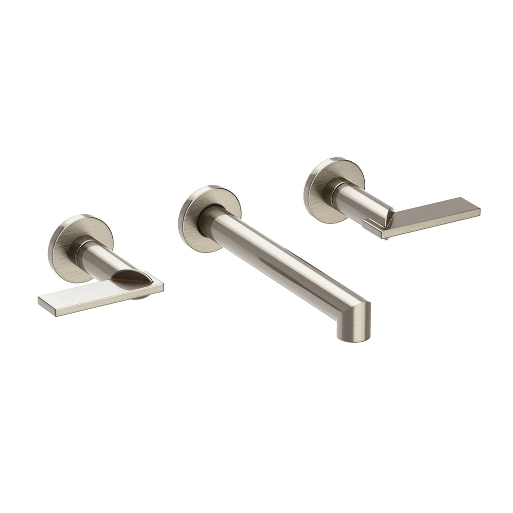 Newport Brass Pavani 3-2491 — Llave de Lavabo de Pared — Níquel Antiguo