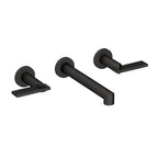 Newport Brass Pavani 3-2491 — Llave de Lavabo de Pared — Negro Mate