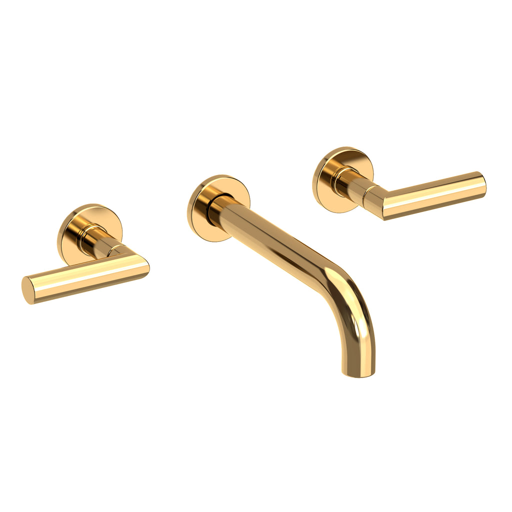 Newport Brass Pavani 3-3101 — Llave de Lavabo de Pared — Latón sin Laca (Living)