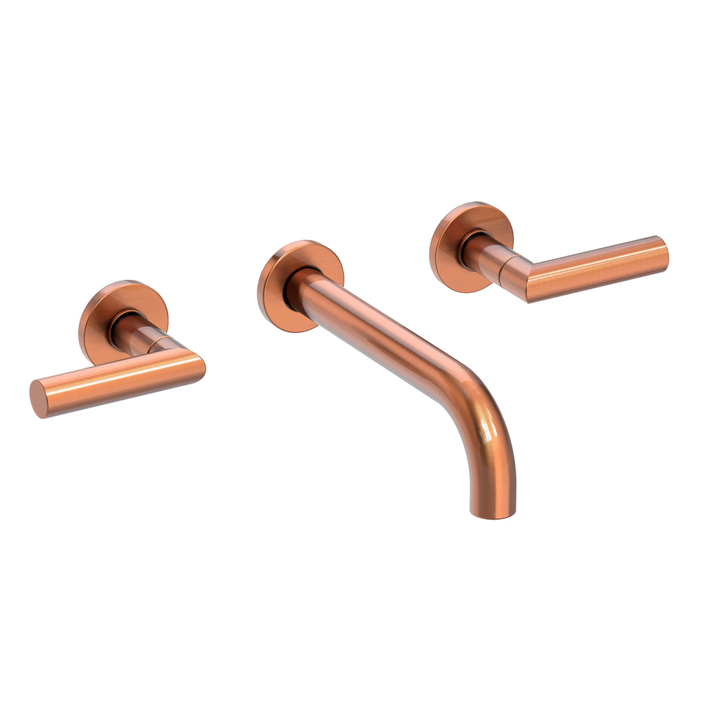 Newport Brass Pavani 3-3101 — Llave de Lavabo de Pared — Cobre Antiguo