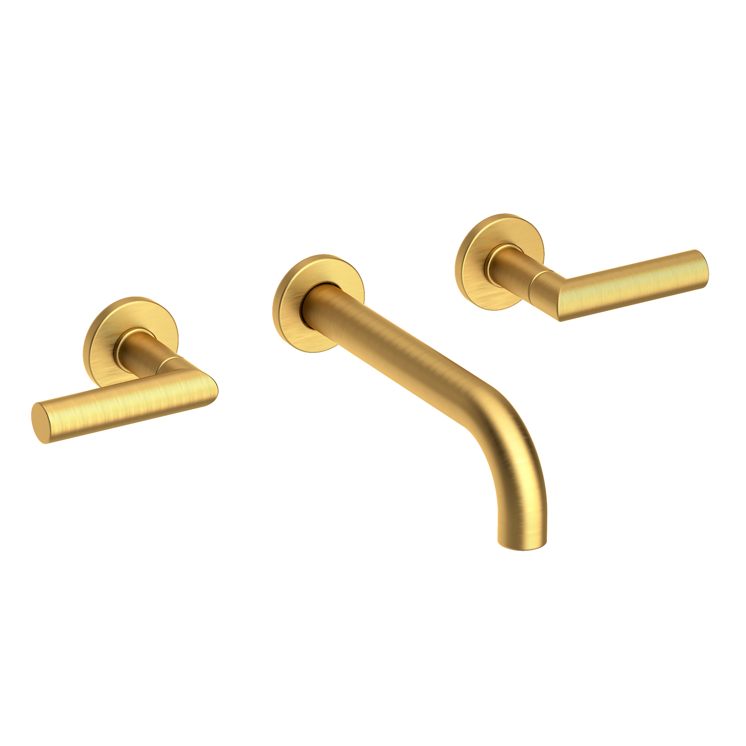 Newport Brass Pavani 3-3101 — Llave de Lavabo de Pared — Bronce Satinado (PVD)