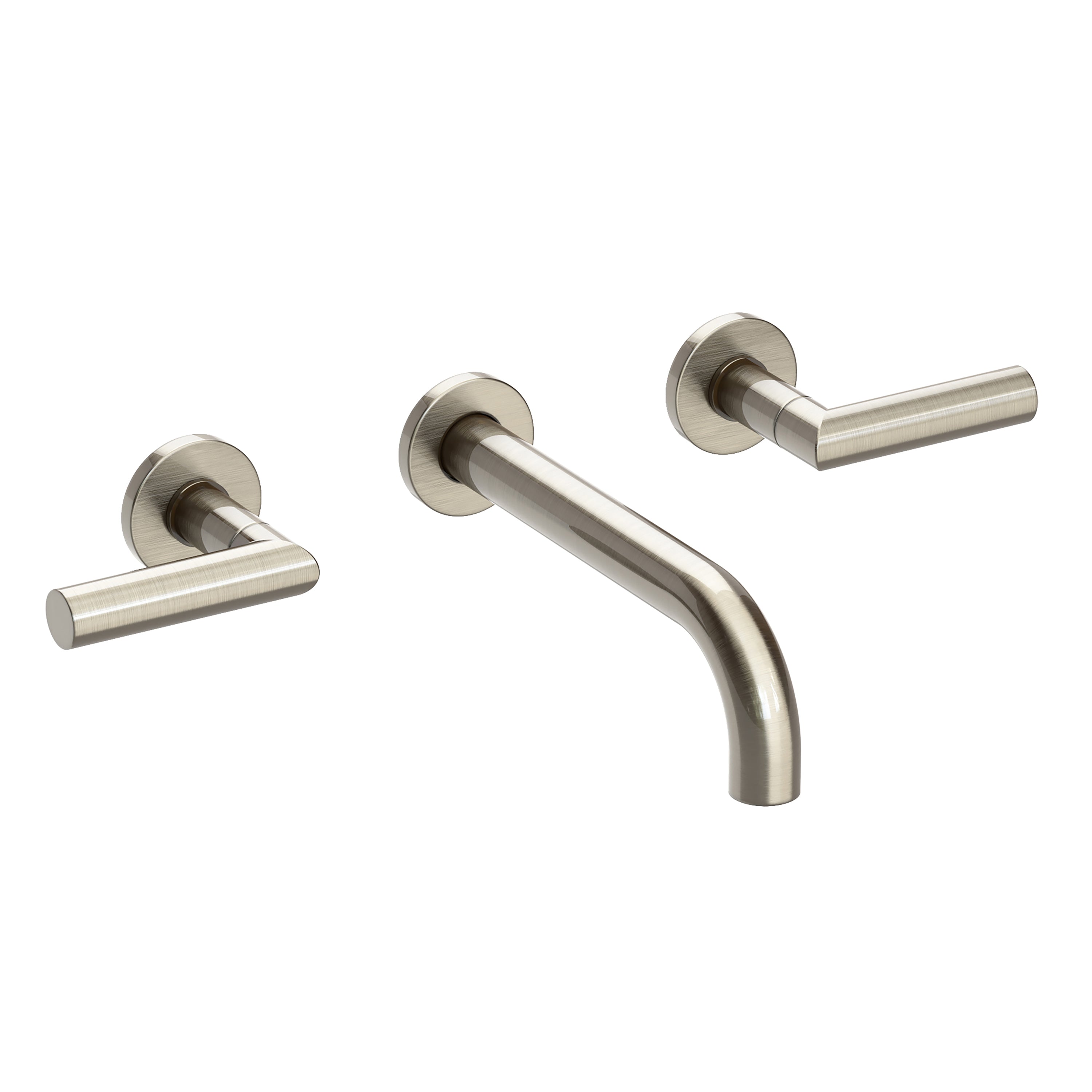 Newport Brass Pavani 3-3101 — Llave de Lavabo de Pared — Níquel Antiguo