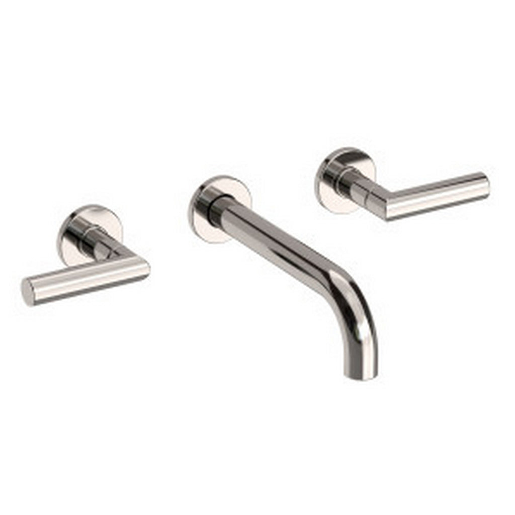 Newport Brass Pavani 3-3101 — Llave de Lavabo de Pared — Níquel Pulido (PVD)