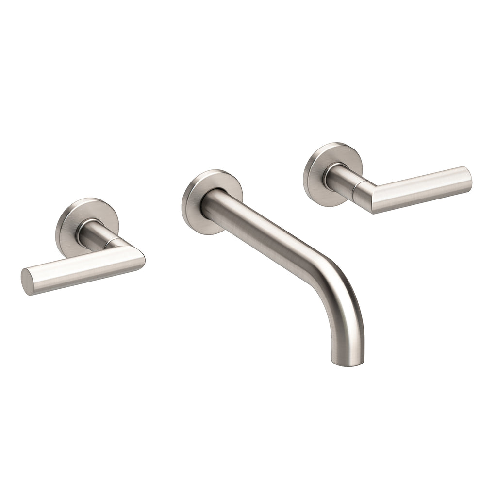 Newport Brass Pavani 3-3101 — Llave de Lavabo de Pared — Níquel Satinado (PVD)