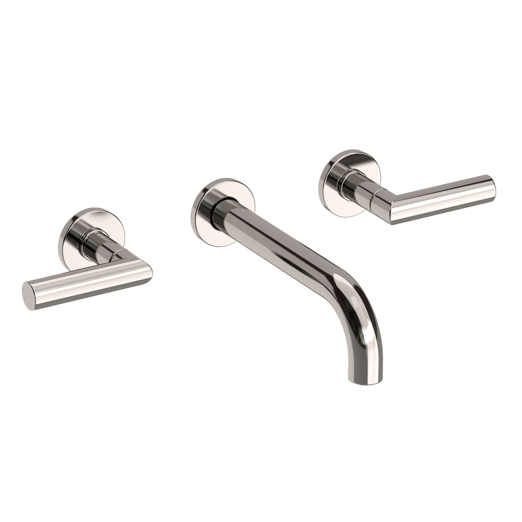 Newport Brass Pavani 3-3101 — Llave de Lavabo de Pared — Níquel Pulido (Natural)