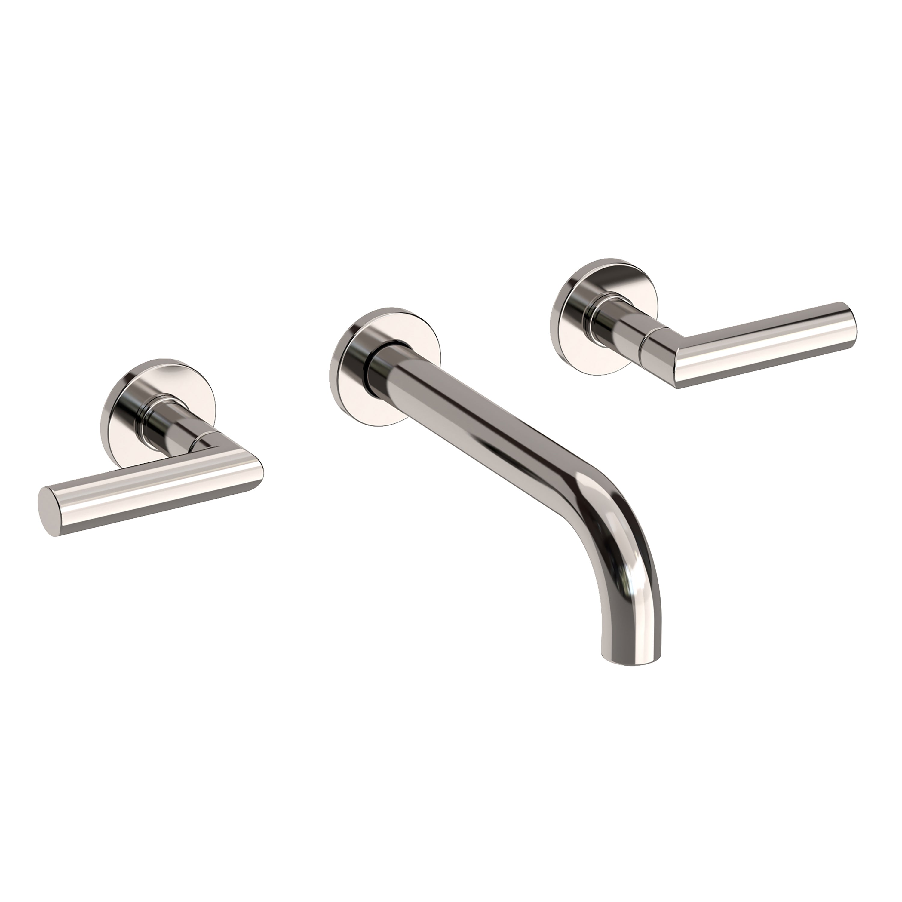 Newport Brass Pavani 3-3101 — Llave de Lavabo de Pared — Níquel Pulido (Natural)