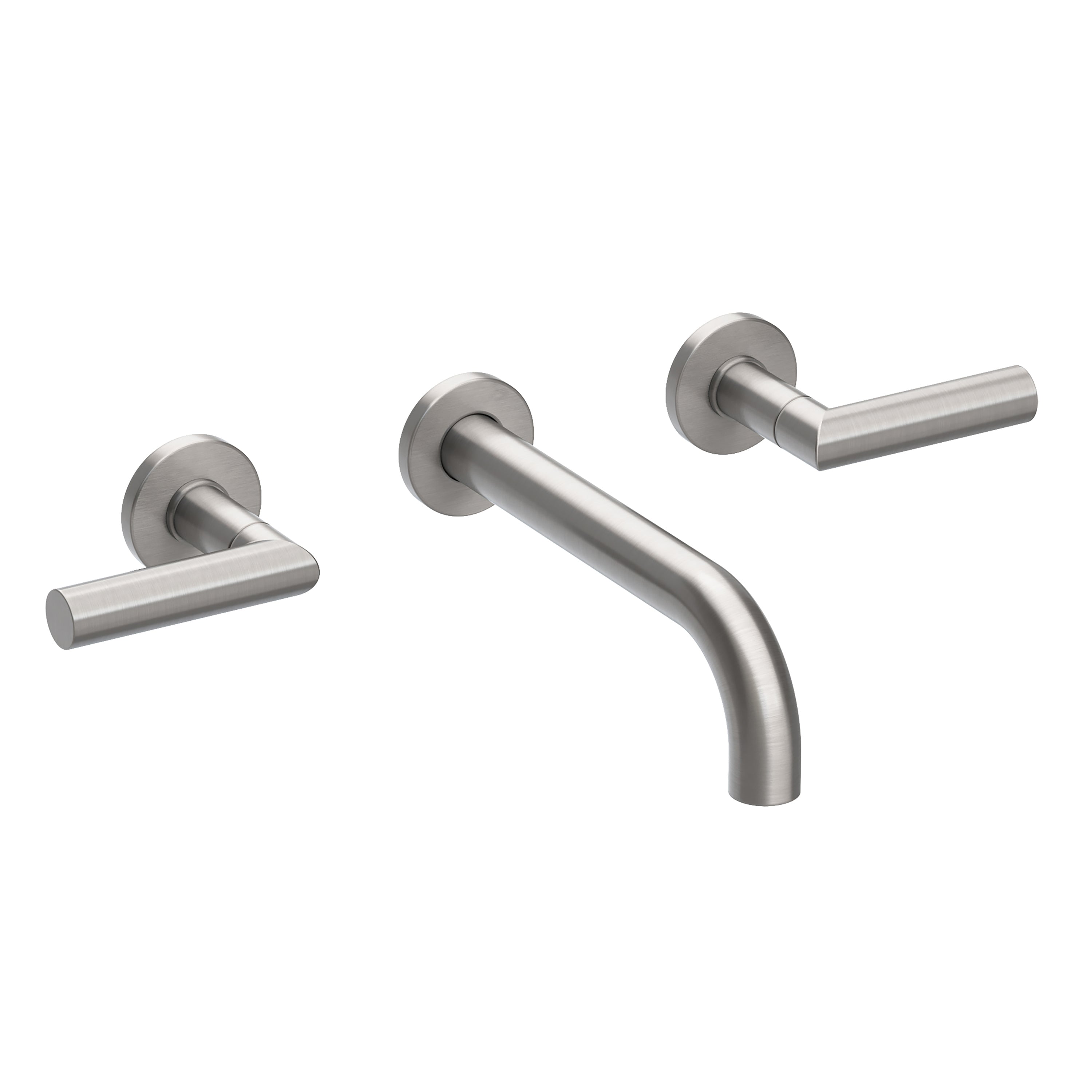 Newport Brass Pavani 3-3101 — Llave de Lavabo de Pared — Acero Inoxidable (PVD)