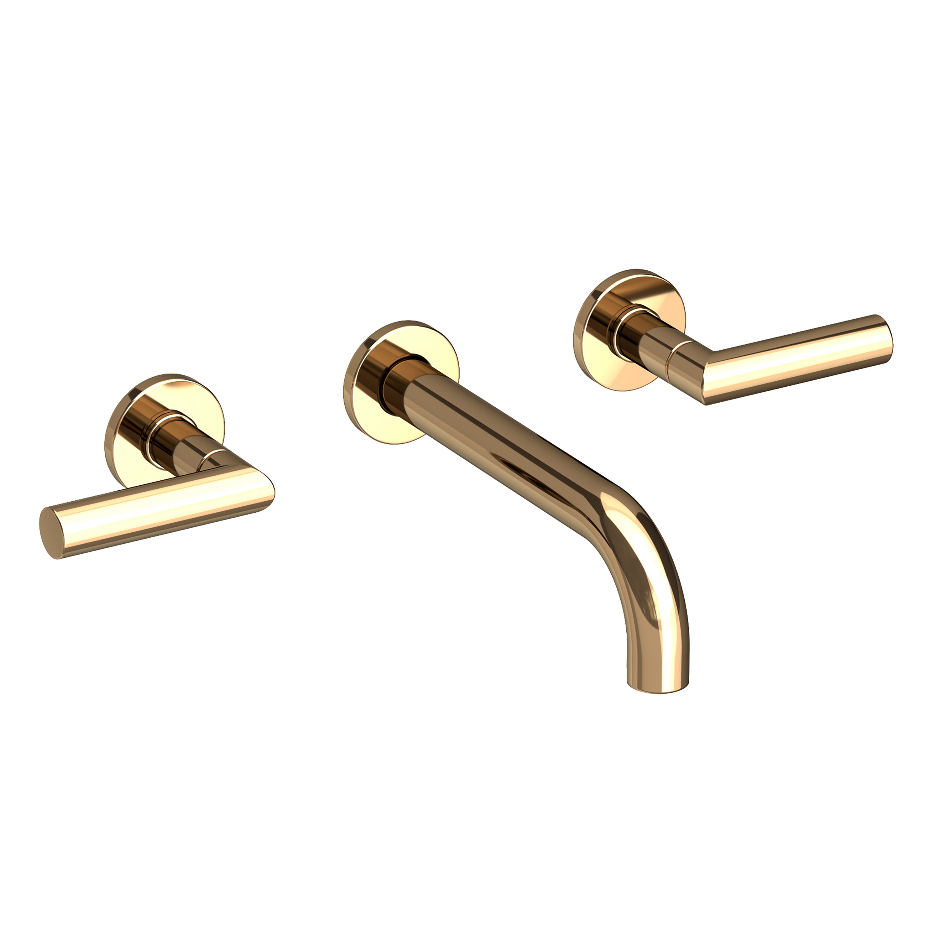 Newport Brass Pavani 3-3101 — Llave de Lavabo de Pared — Oro Francés (PVD)