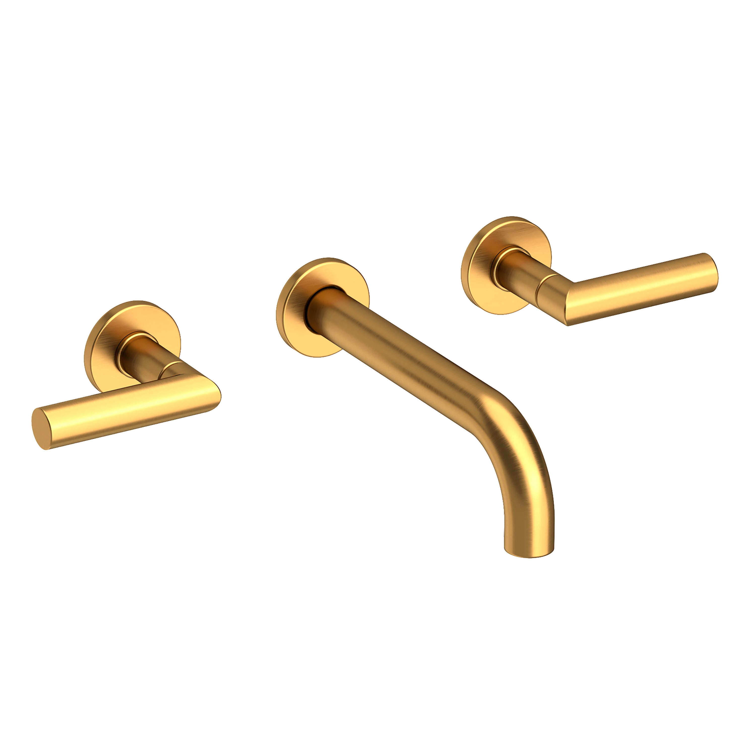 Newport Brass Pavani 3-3101 — Llave de Lavabo de Pared — Oro Satinado (PVD)