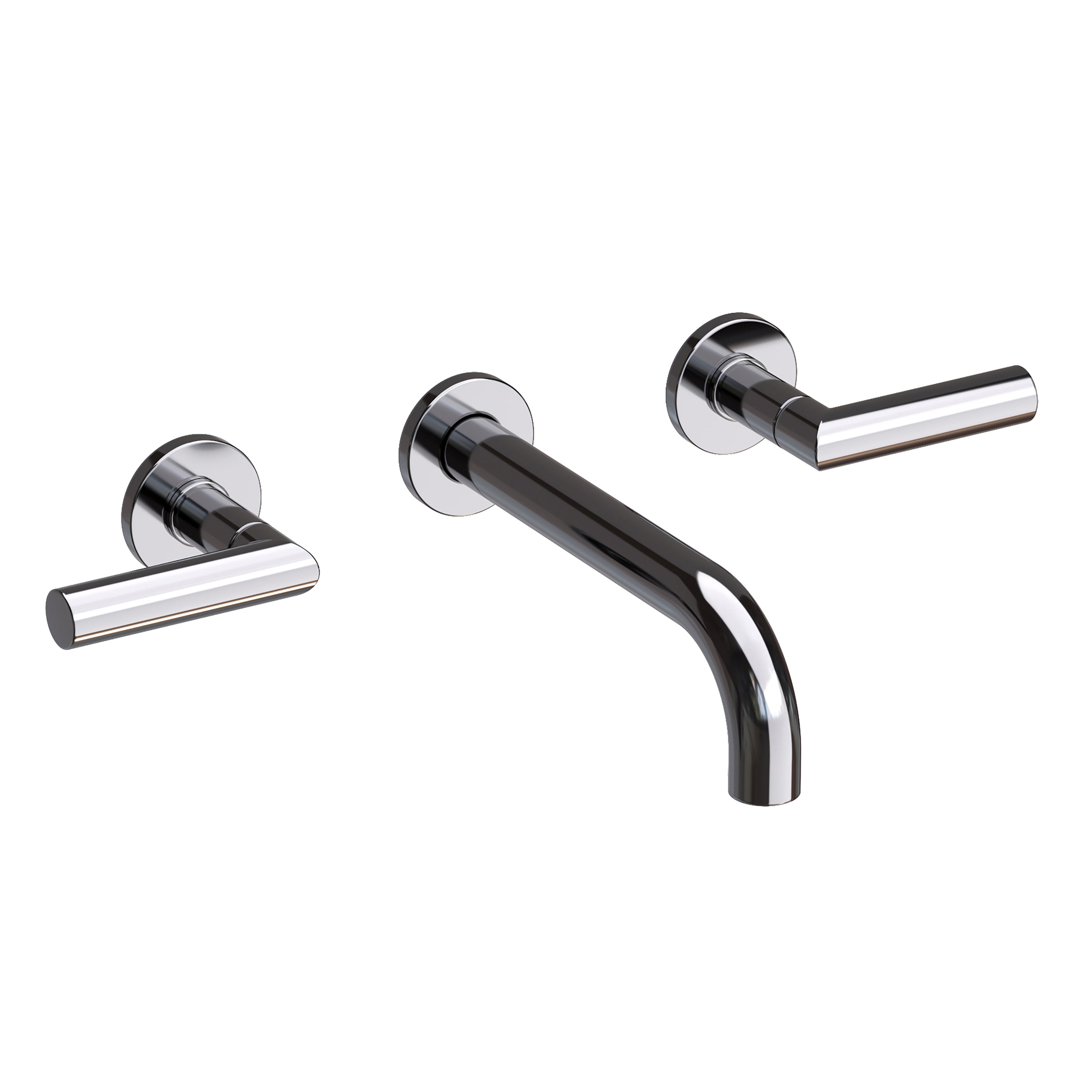 Newport Brass Pavani 3-3101 — Llave de Lavabo de Pared — Cromo Medianoche