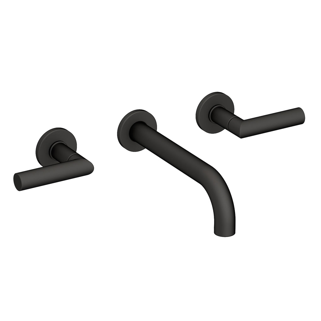 Newport Brass Pavani 3-3101 — Llave de Lavabo de Pared — Negro Mate