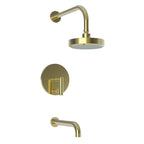 Newport Brass Pavani 3-3102BP — Kit de Tina y Regadera — Presión Balanceada — Latón sin Laca (Living)