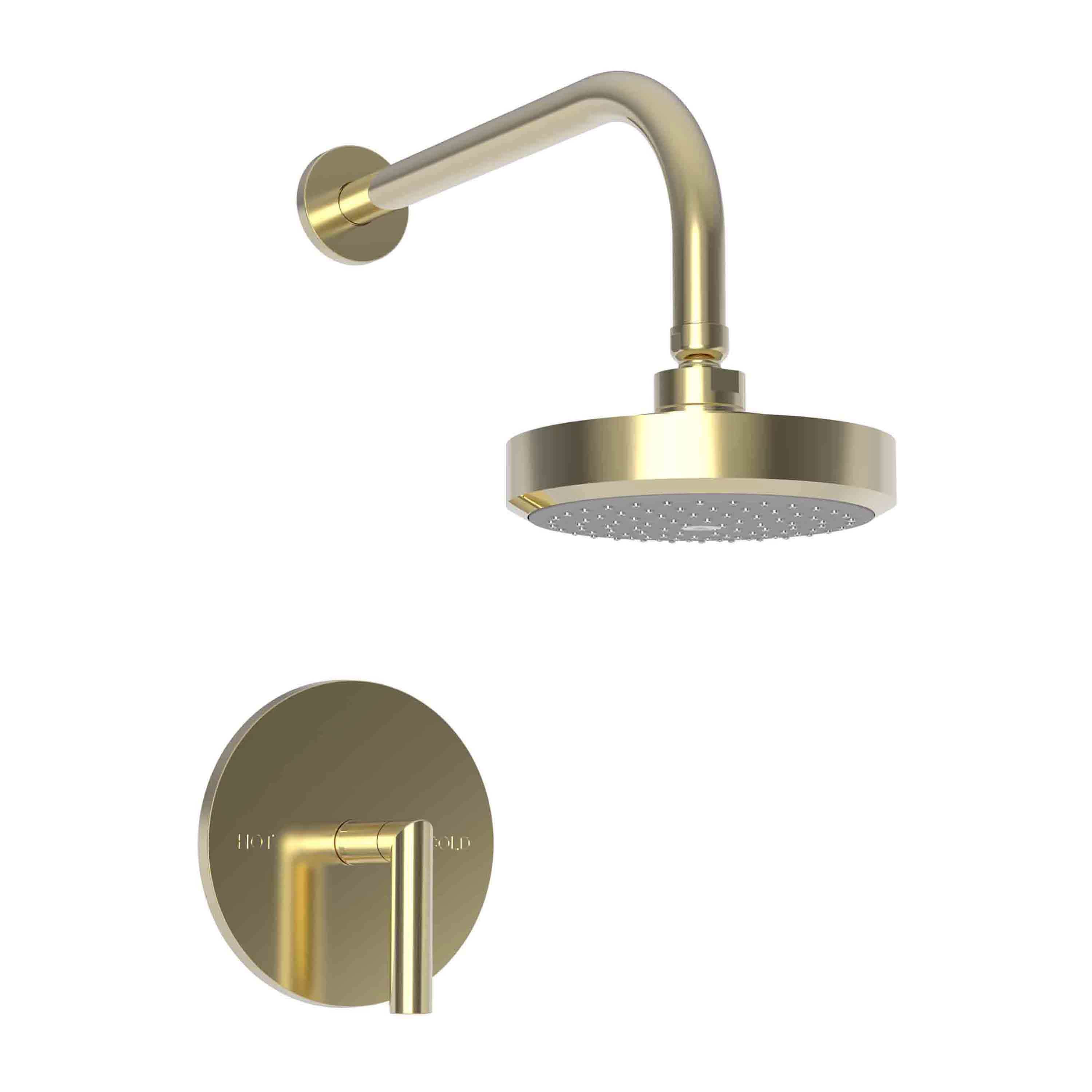 Newport Brass Pavani 3-3104BP — Kit de Regadera — Presión Balanceada — Oro Francés (PVD)