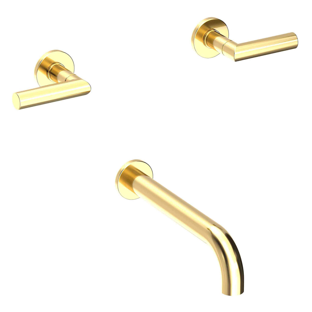 Newport Brass Pavani 3-3105 — Llenador de Tina de Pared — Latón Forever (PVD)