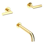 Newport Brass Pavani 3-3105 — Llenador de Tina de Pared — Latón Forever (PVD)