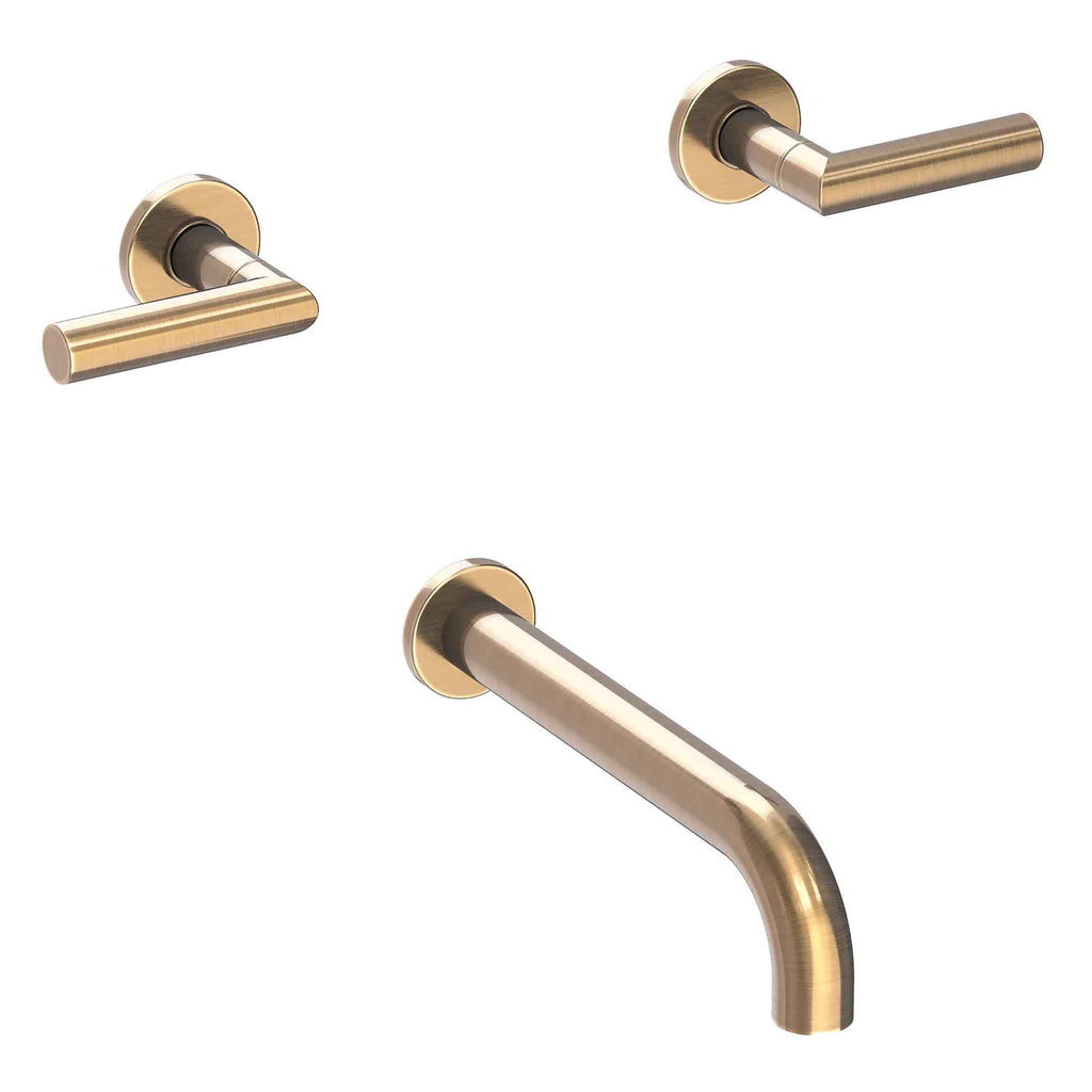 Newport Brass Pavani 3-3105 — Llenador de Tina de Pared — Latón Antiguo
