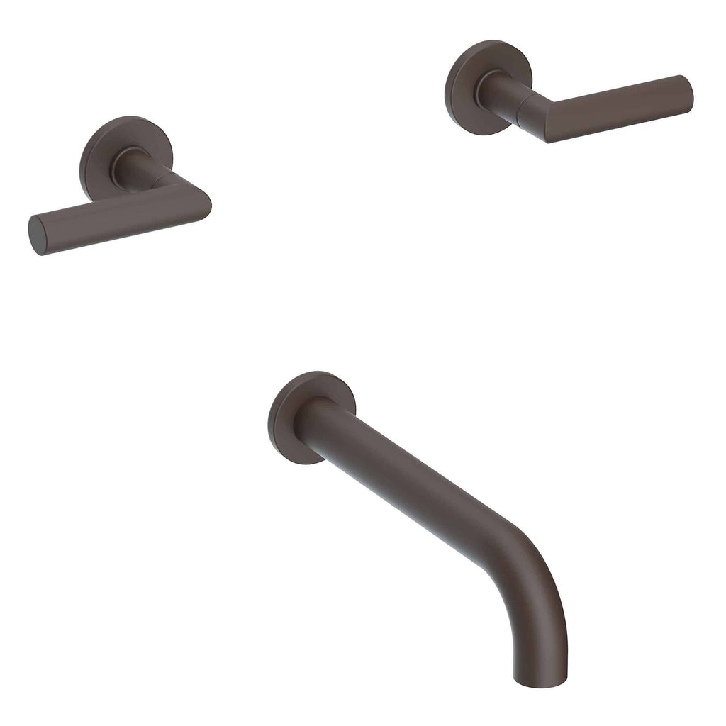 Newport Brass Pavani 3-3105 — Llenador de Tina de Pared — Bronce Aceitado