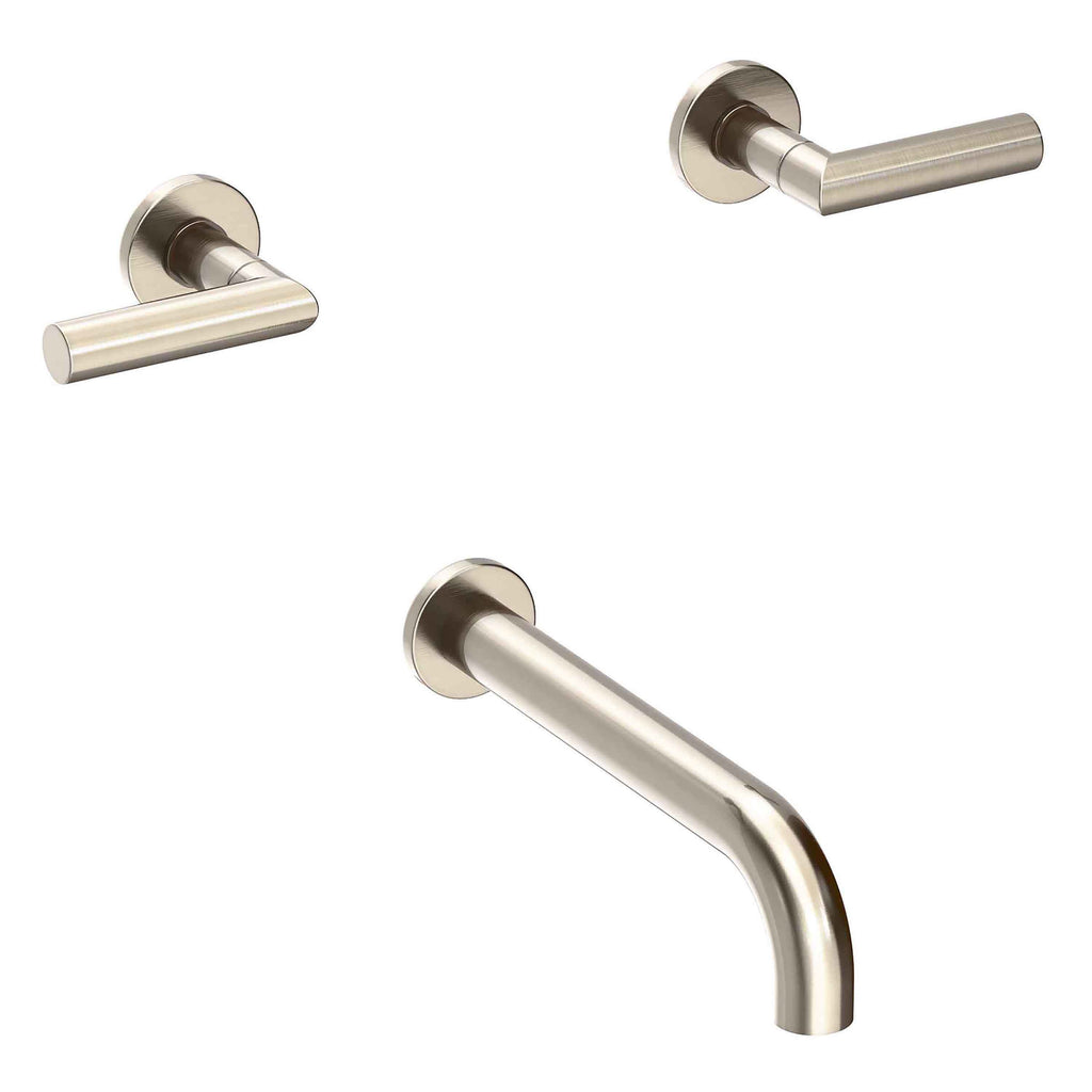 Newport Brass Pavani 3-3105 — Llenador de Tina de Pared — Níquel Antiguo