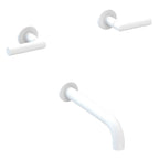 Newport Brass Pavani 3-3105 — Llenador de Tina de Pared — Blanco Mate