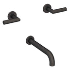 Newport Brass Pavani 3-3105 — Llenador de Tina de Pared — Negro Mate