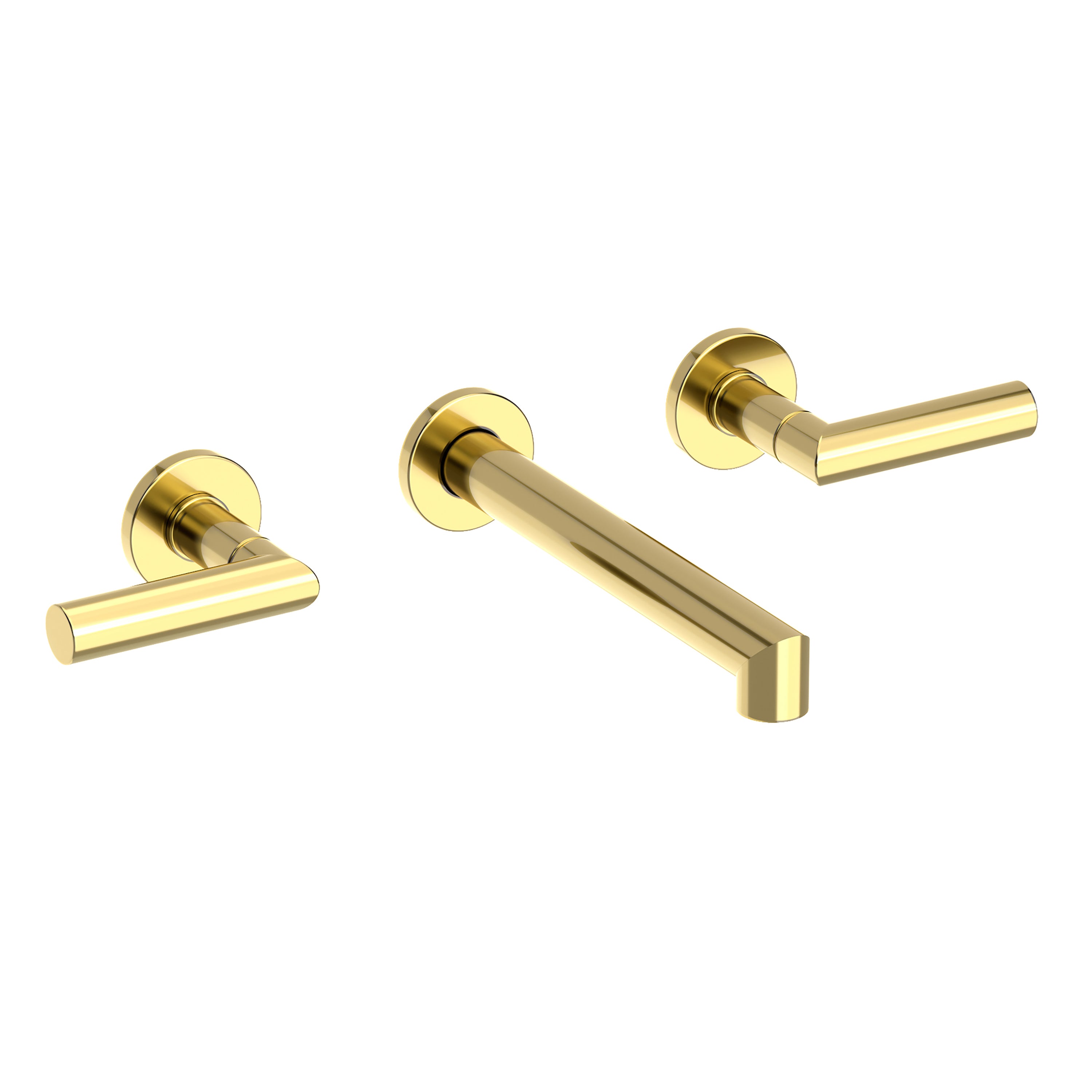 Newport Brass Pavani 3-3121 — Llave de Lavabo de Pared — Latón Forever (PVD)
